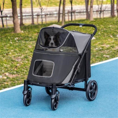 ZUN Dog Stroller /small animal cage/Pet cages （Prohibited by WalMart） 19666857