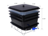 Worm Farm Composting Bin, 4 Tray Worm Compost Bin- for Recycling Food Waste at Home 31116453