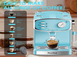 Plum chef 20 Bar Espresso Machine for home- Professional Compact Espresso Maker with Milk Frother W1002P414509
