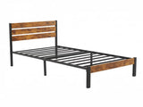 Metal Platform Bed Frame with Headboard & Footboard - No Box Spring Needed, 800LBS Sturdy Wooden 00747353