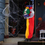 4.5FT Halloween clown decoration with LED eyes and phrase recording 44208862