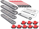Engine Valve Covers Set Fit for Chevy GM LS Engines LS1 LS2 LS3 LS6 LS7 5.3 5.7 6.0 6.2L 34349724
