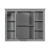 35'' x 27.5'' Medicine Cabinet, Wall Mounted Bathroom Storage Cabinet, Modern Bathroom Wall Cabinet WF322917AAE
