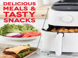 Express Air Fryer 2.6 Qt Compact Nonstick White 35017194