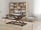 32 Inch Desk Converter, Height Adjustable Sit to Stand Riser, Dual Monitor and Laptop Workstation 48559173