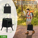 ZUN 36*36*46.5cm wood camping stove 15887337