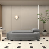 Folding Sofa Bed, Convertible Futon Sleeper Bed, 2-in-1 Foldable Floor Mattress with 2 Pillows, W1960P341382