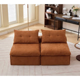 Modular Sofa,No Armrests,At will DIY,Soft Chenille Fabric,Neck W2108P261274