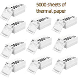 500pcs 4''x6'' Thermal Label Paper White Shipping Label, for Thermal Label Printer, Logistics Label 11929020