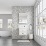 24'' W x 30'' H Surface Frameless Mirror Medicine Beveled Mirror Edges Bathroom Medicine W2287P250184