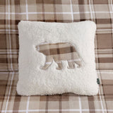 King Plush to Sherpa Down Alternative Comforter Set B035100511