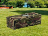 32in Live Animal Trap Cage with Cover, Humane Animal Rescue Outdoor Cage for Armadillos Cats 55894302