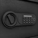 Steel Security Safe and Lock Box with Electronic Keypad - Secure Cash, Jewelry, ID Documents, W396P278364