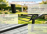 Comfortable Pool Chair,Outdoor Chaise Lounge Chair,Tanning Chair with Wheels T3971P510658