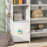 White multifunctional bookshelf for children 62692673