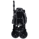 Expandable Dual-Layer Utility Wagon with 100% Extra Space - 225lbs Grocery Cart for Camping, 19268330