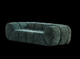 Chenille Pure Foam Sofa, Quilted Cloud Sofa, Deep-Seat Chenille Pure Foam Sofa, Comfortable W834P442226