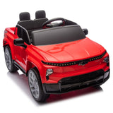 ZUN 24V Kids Ride on Car W/Parents Control,Licensed Chevrolet Silverado,Four-wheel suspension,LED W1578P202309