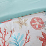 Full/Queen 6 Piece Cotton Sateen Duvet Cover Set B03597308