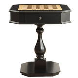 Black Game Table with 2 Drawer B062P189142
