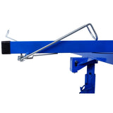 ZUN Drywall Lift Panel 11' Lift Drywall Panel Hoist Jack Lifter,BLUE 28837698