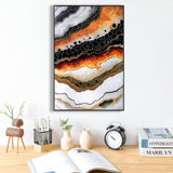 Luxury Crystal and Pearl Hand-Painted Oil Painting Wall Art - Contemporary Hallway and Entrance W3374P322235