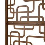 Outdoor & Indoor Privacy Metal Privacy 76" H48" W, Freestanding Decorative Privacy W465P193254