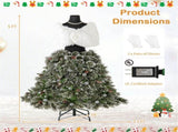 5 FT Pre-lit Mannequin Artificial Christmas Tree 59088309