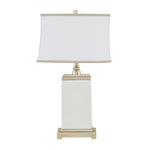 ZUN Rectangular Ceramic Table Lamp B03599269