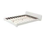 Cozy White Bouce Upholstered Bed - A Dreamy Addition to Your Bedroom, QUEEN N769P241260K