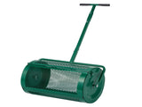 Compost Spreader with Adjustable Handle, 24" Wide, Lawn and Garden Peat Moss Roller with Side 52976779