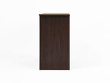 Modern Bar Cabinet with Rotating top, Counter Height Dining Cabinet with 6 Storage space and 2 12047102