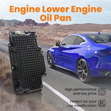 Lower Engine Oil Pan for Infiniti Q50 Q60 RWD 111105CA2A 11110-5CA2A Black 42113713