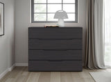 Bristol 4-Drawer Dresser, Wenge B128P485417