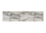 ZUN Matilda 63" White Cabinet Console Table with White Faux Marble Top B061P160689
