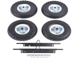 All Terrain Solid Never Flat Tires Wheel Kit for Honda Generator EU3000is 06423-ZS9-020AH 28140204