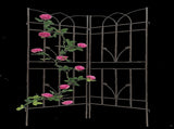 4 Pack Metal Garden Trellis 71" x 17.7" Rustproof Trellis for Climbing Plants Outdoor Flower Support W1586P147459