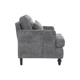 COOLMORE Wood Frame Armchair, Modern Accent Chair Lounge Chair for Living Room,Tufted Club Chair, W395P151908