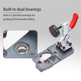 1 PC Silver Drilling Fixture, Guide Hinge, Drilling Guide, Woodworking Tool, Hole Opener, Locator, 47727378
