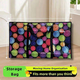 Trend pattern waterproof storage bag, necessary for shopping, storage, travel and multi-scenes, 64664839