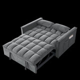 Sleeper Sofa, Convertible Sofa, Recliner, Bed, 3-in-1, 3-Position Adjustable Backrest, 2-Seater 02898067