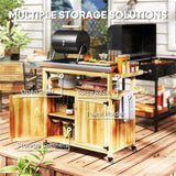 Camping CartGrill CartOutdoor Bar Cart 45585647