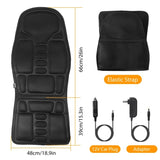Back Massager Cushion Electric Massage Car Seat Cushion Chair Pad w/ Heating Function 8 Vibration 72367170