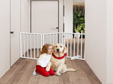 The Wooden Dog Fence White 88854609