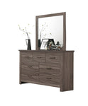 ZUN Natural Finish Striking Wooden 1pc Dresser Drawers Storage bedroom Furniture B011P193966