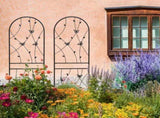 4 Pack Metal Garden Trellis 71" x 19.7" Rustproof Trellis for Climbing Plants Outdoor Flower Support 36708234