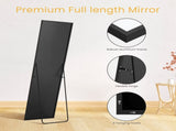 Full Length Mirror 59"x16" Full Body Mirror Rectangle Free Standing Wall Mounted Leaning Hanging 38168184