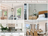 Industrial Pendant Lighting for Kitchen Island, Rustic Mini Cage Pendant Light, Farmhouse Pendant 11961850