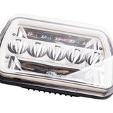 7X6/5x7 Spot Flood Combo Beam LED Headlight with Halo DRL For Ford F-150 Ranger 81337378