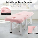 ZUN Professioanl Massage Table , Backrest Adjustable, Removable Headrest, Bottom Shelf Storage , Memory W1422142223